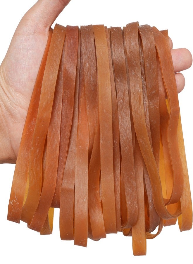 YOUOWO rubber bands large wide 6.3inch 35pcs rubber bands office supplies - Image 3