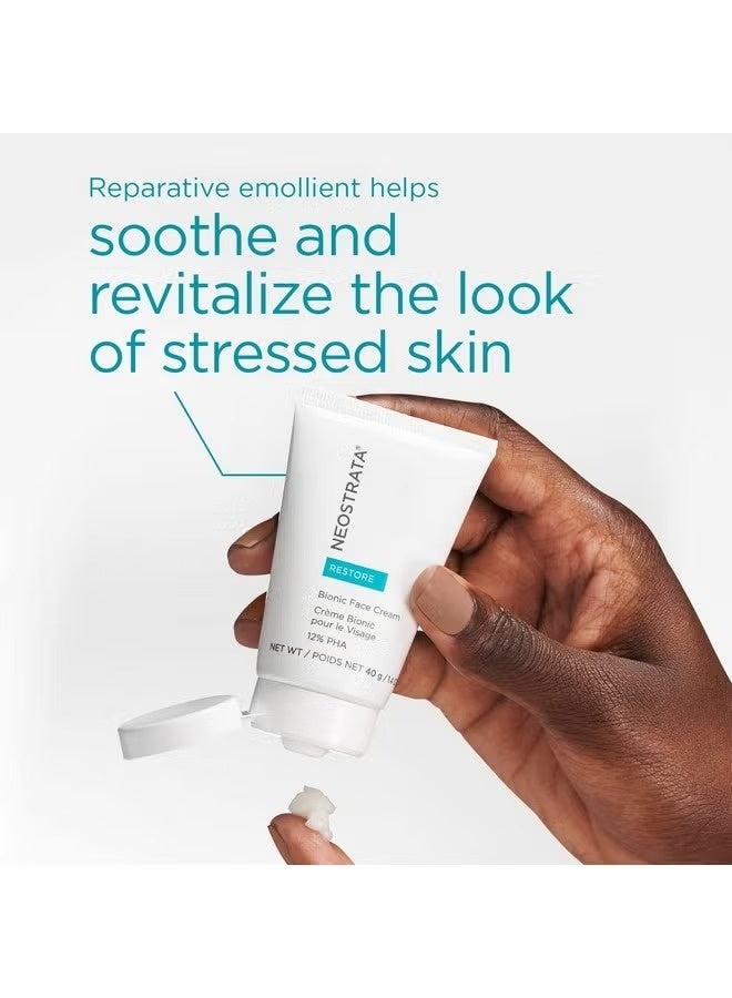 Neostrata Eostrata Bionic Face Cream Soothing Reparative Emollient Gentle Formula For Sensitive Skin Fragrancefree Noncomedogenic 40 G. - Image 4