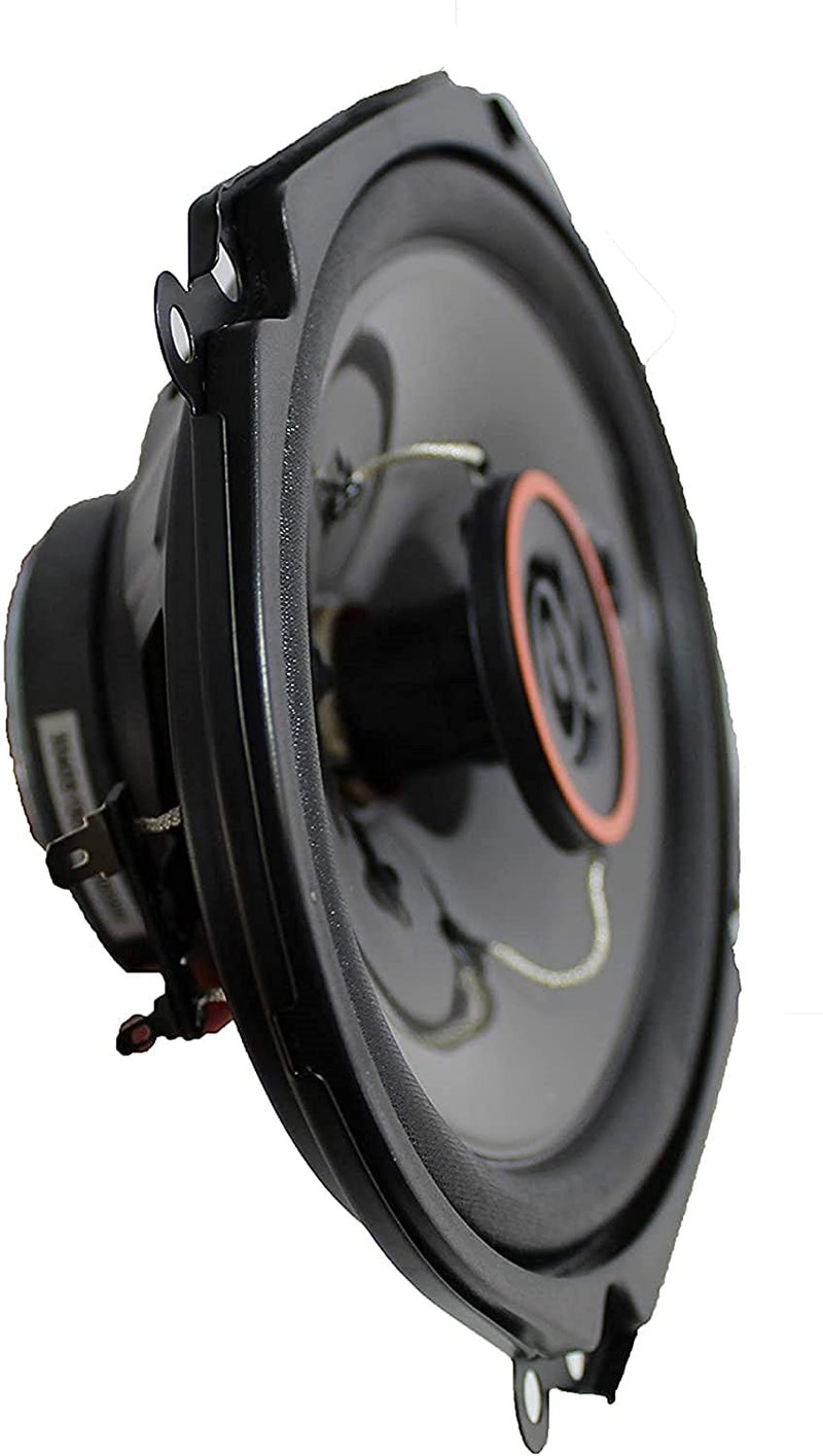 Alphasonik AS68 Loudspeakers 1 Pair of 6X8 350W Max 3-Way Speakers 4 Ohms Premium Quality Audio Door Speakers for Car or Truck Stereo Sound System - Image 2