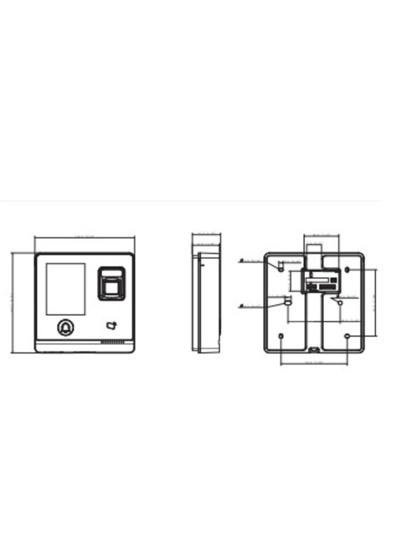 Dahua SA410 Smart Touchscreen Attendance & Access Control System – Fingerprint, Card & Password Unlock | Wi-Fi, Ad Display, 30,000 Users Supported - Image 3