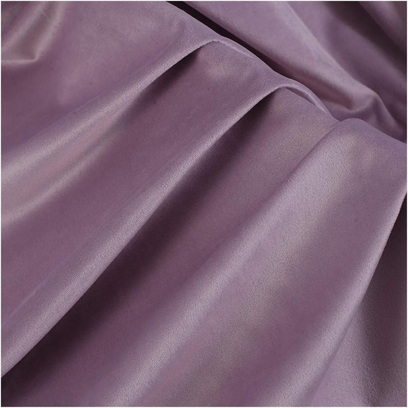 Minky Fabric Velvet Fabric 150cm Wide Purple Upholstery Fabric for Reupholster Chairs Furniture DIY Crafts Home Decor for Blankets, Apparel, Baby Accessories, Throws, P (Color : 5.5, Size : 2m - Image 1