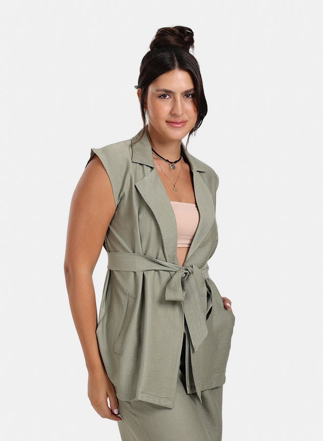 Clue Casual Sleeveless Vest - Image 3