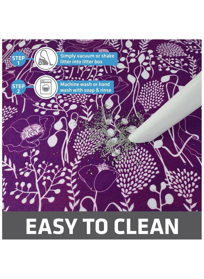 drymate Protective & Decorative Cat Litter Mat Large 20 X 28 Inch - Image 1