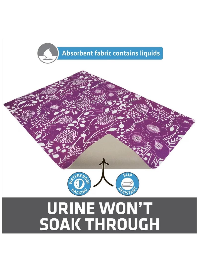 drymate Protective & Decorative Cat Litter Mat Large 20 X 28 Inch - Image 3