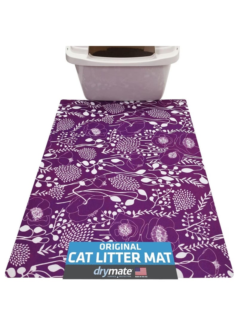 drymate Protective & Decorative Cat Litter Mat Large 20 X 28 Inch - Image 4
