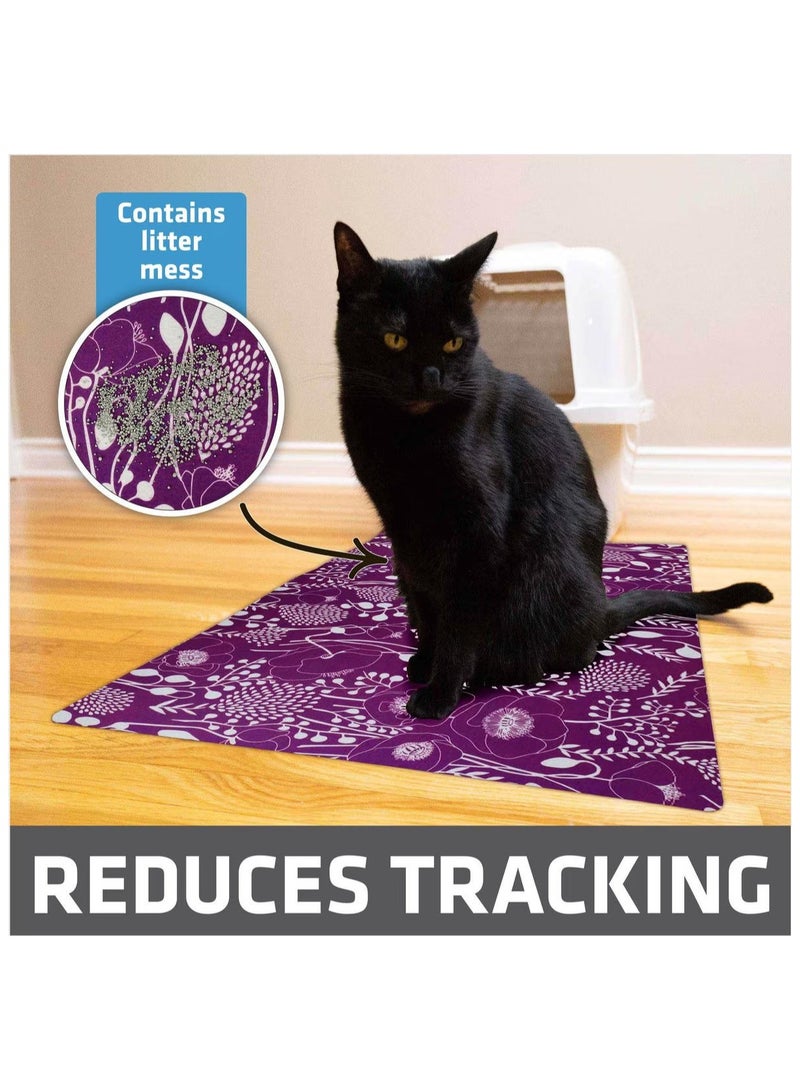 drymate Protective & Decorative Cat Litter Mat Large 20 X 28 Inch - Image 5