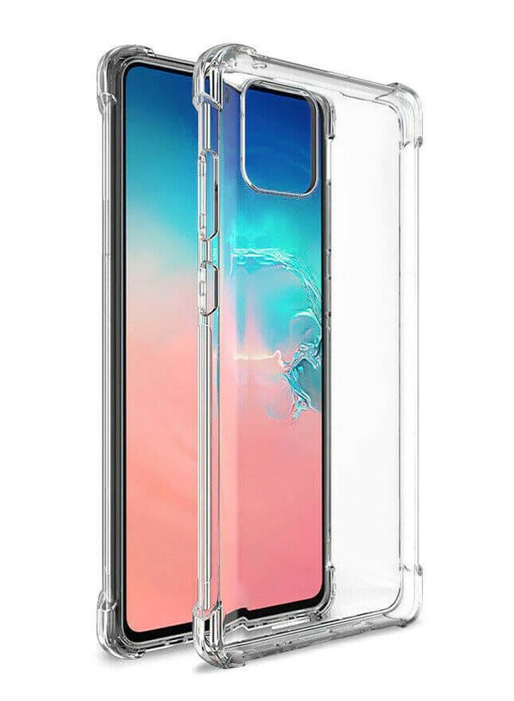 CATANES Samsung Galaxy Note 10 Lite Case Clear Thin Transparent TPU PC Phone Case Anti-Fall Airbag Bumper Corner Protection 6.7 inch - Image 2