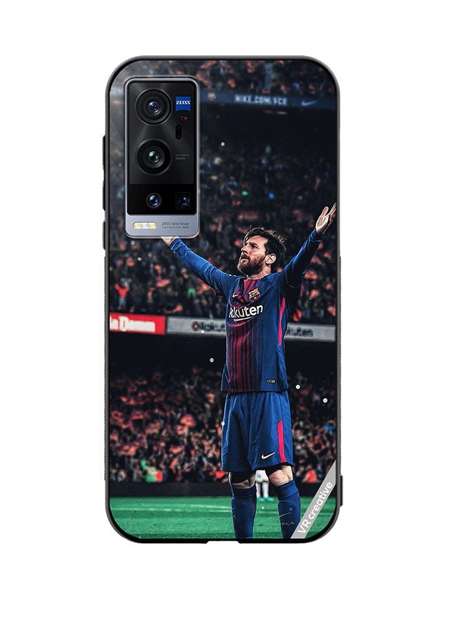 VR CREATIVE Protective Case Cover For Vivo X60 Pro Plus Lionel Messi Design Multicolour - Image 1