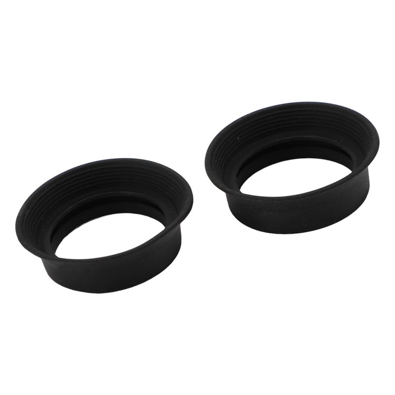 Foldable Rubber Eyepiece Eye Guard Cup 2pcs For Microscope Monocular Binocular - Image 2