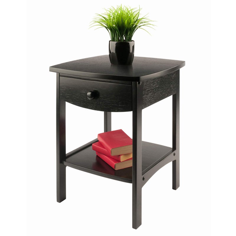 Winsome Wood Claire Accent Table, Black - Image 3