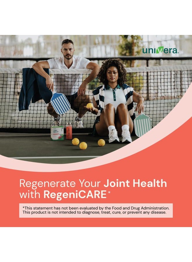 Univera ريجيني كير، جلوكوزامين، يونيستين، MSM، كوندرويتين، صحة المفاصل، سهل الحمل، نكهة التوت (30 حبة، 7 جرام عبوات فردية) - Image 3
