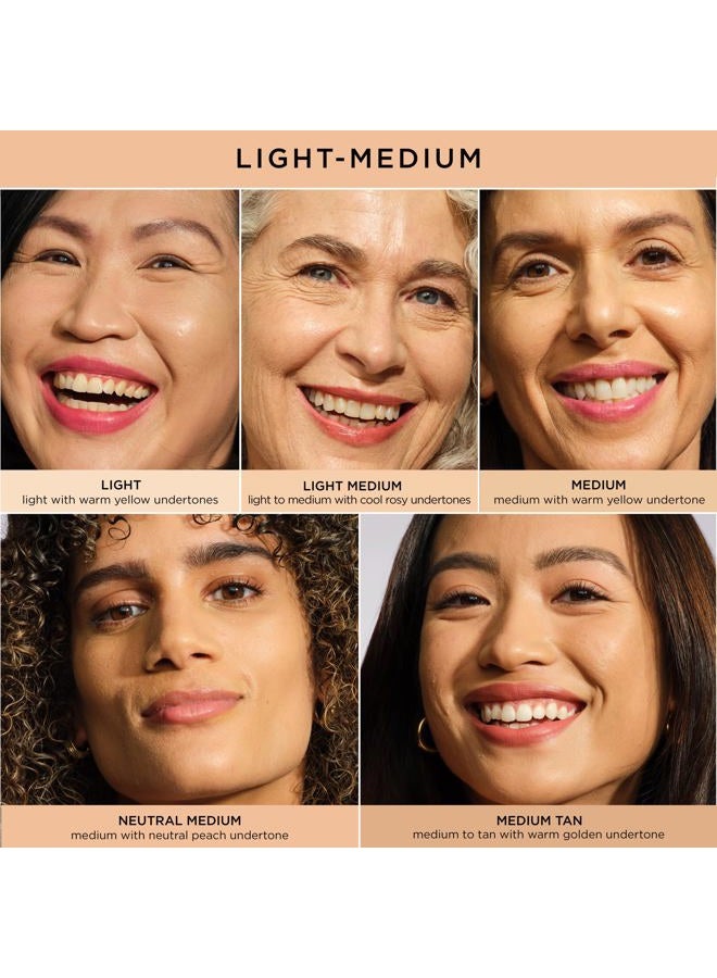 IT COSMETICS كريم CC+ الأفضل لبشرتك، لون متوسط فاتح (C) - كريم تصحيح اللون، أساس تغطية كاملة، سيروم مرطب وواقي شمس SPF 50+ - لمسة طبيعية - 1.08 أونصة سائلة - Image 4
