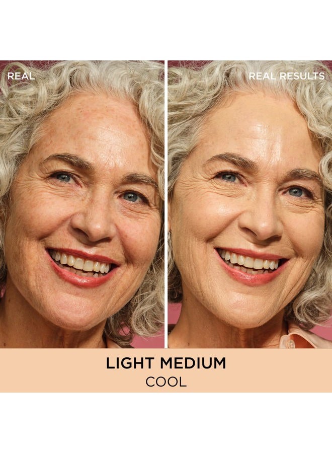 IT COSMETICS كريم CC+ الأفضل لبشرتك، لون متوسط فاتح (C) - كريم تصحيح اللون، أساس تغطية كاملة، سيروم مرطب وواقي شمس SPF 50+ - لمسة طبيعية - 1.08 أونصة سائلة - Image 2