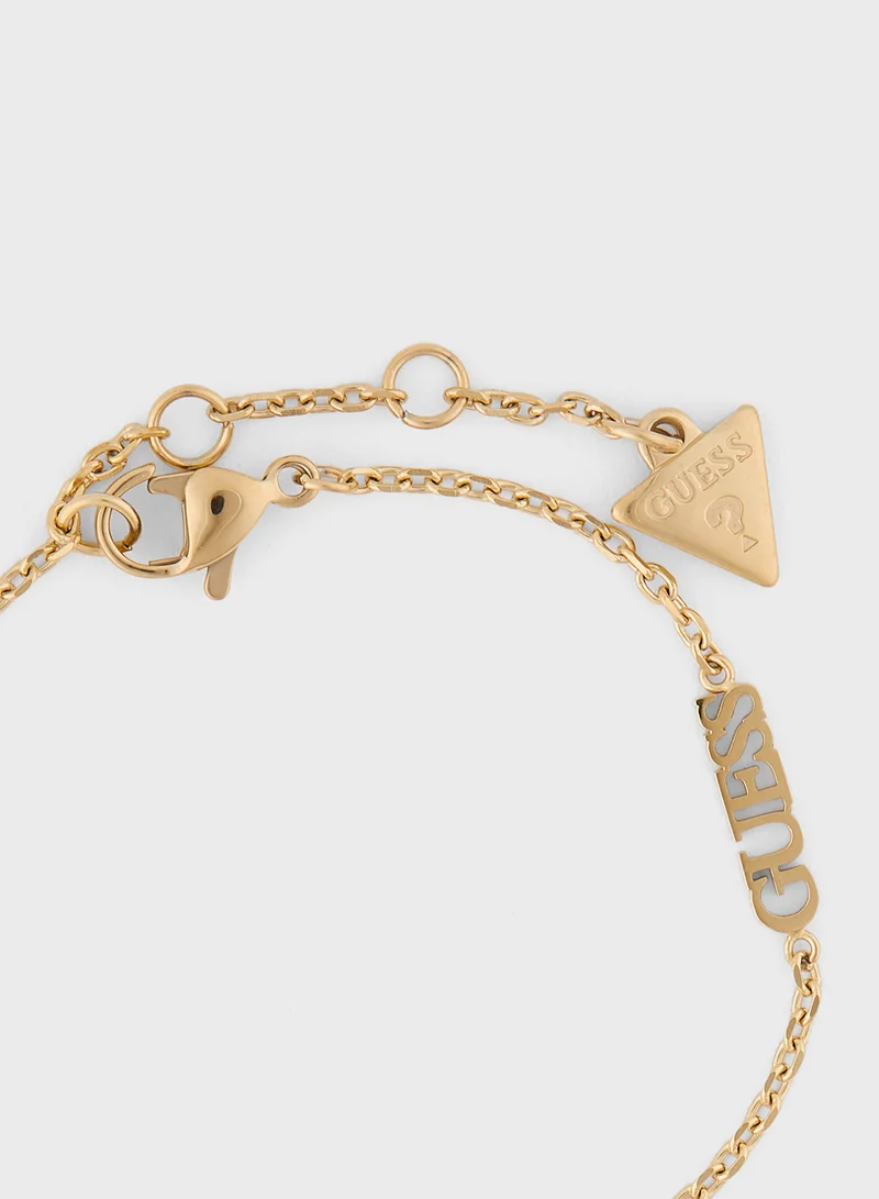 جس Crystal Peony Bracelet
