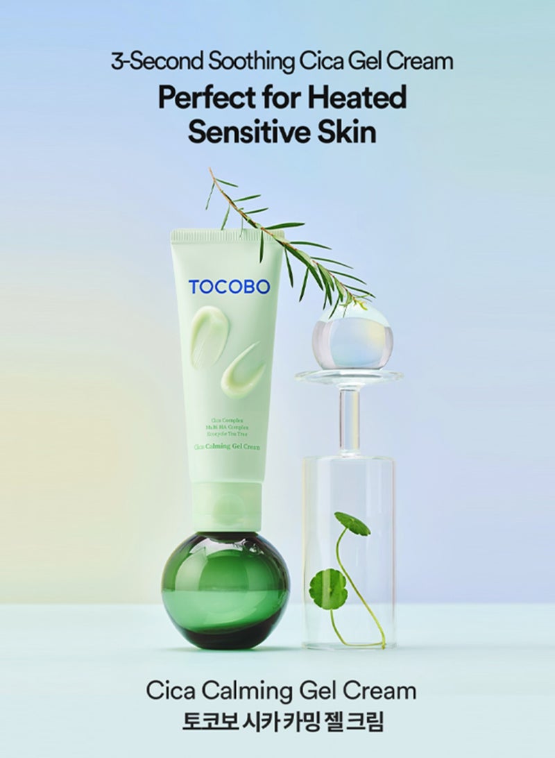 توكوبو كريم TOCOBO Cica Calming Gel لتهدئة البشرة الحساسة وترطيبها وتقوية الحاجز - Image 3