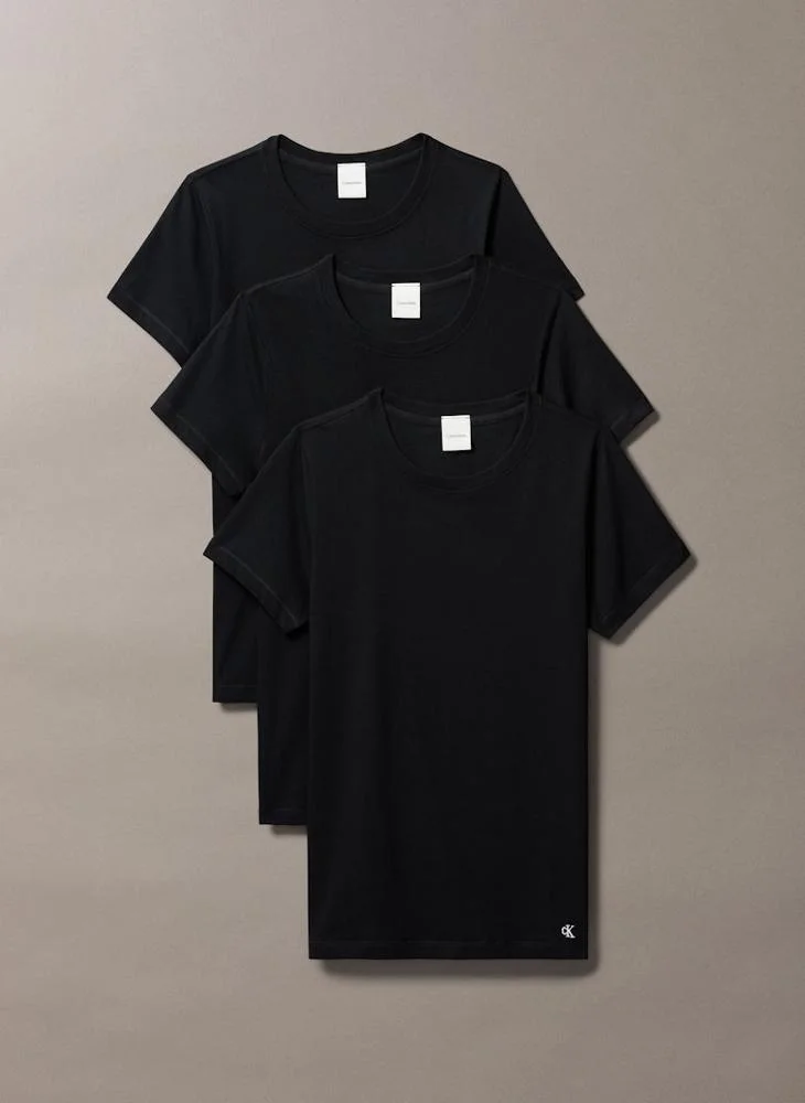 كالفن كلاين 3 Pack Of Logo T-Shirt