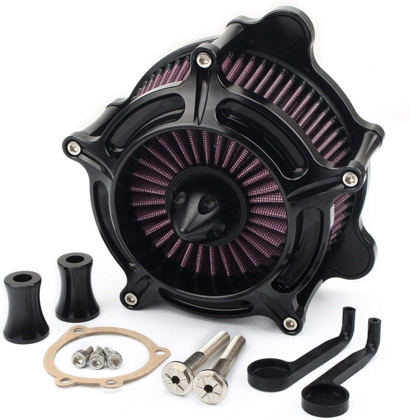 QASULER Motorcycle Air Filter for Harley Models - Image 3
