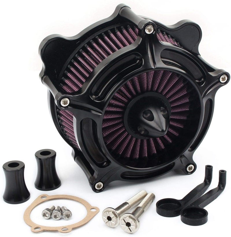 QASULER Motorcycle Air Filter for Harley Models - Image 4