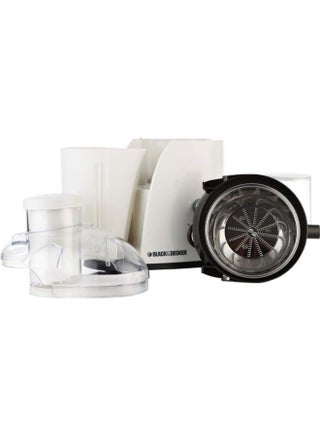 High-Speed Juice Extractor, 65mm XL Feed Chute, 1.3L Pulp Container, 350ml Juice Cup, BPA Free, Stainless Steel Filter, Easy Fruit and Vegetable Juicing, 1.3 L 400 W JE400-B5 White - view 5