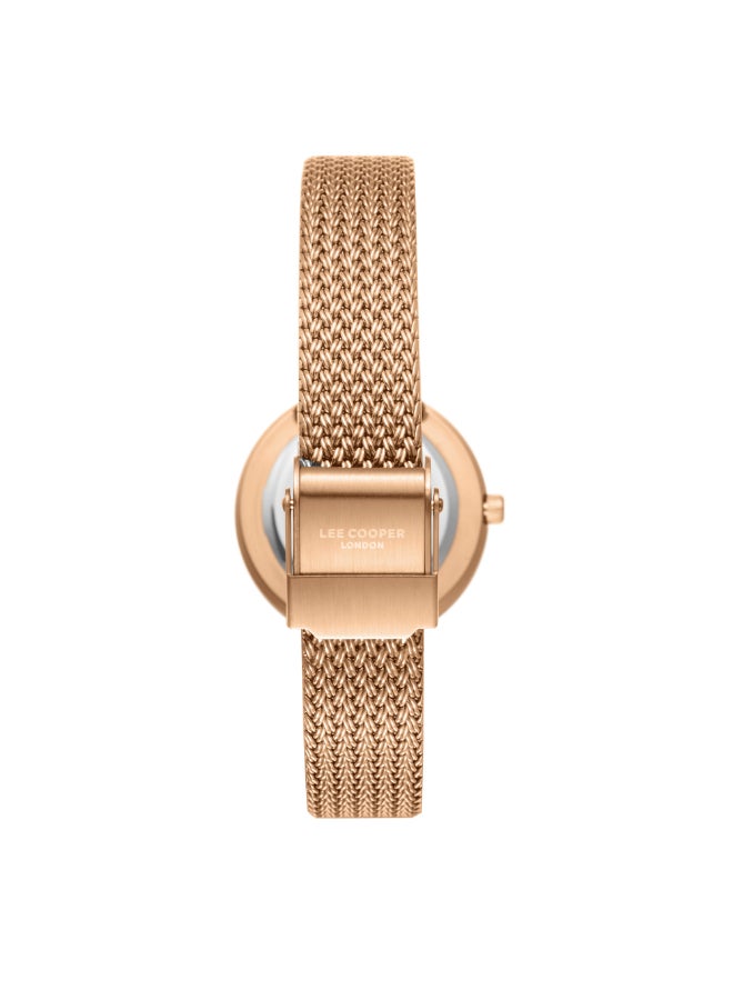 Lee Cooper Women's Mesh Analog Watch LC08136.470 - 28 mm - Image 4