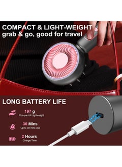 Dominy Scalp Massaging Brush with Oil Applicator - Cordless Electric Massager for Scalp & Hair, 3 Vibration Modes & EMS Massage, Portable Scalp Messenger For Hair & Head Relaxation at Home or Travel  - Image 4