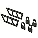 Benedict Harry Alloy Chassis Lift Plate Set Kit for 110 RC Axial SCX10 Model Car Part Black - Image 4