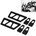 Benedict Harry Alloy Chassis Lift Plate Set Kit for 110 RC Axial SCX10 Model Car Part Black - Image 2
