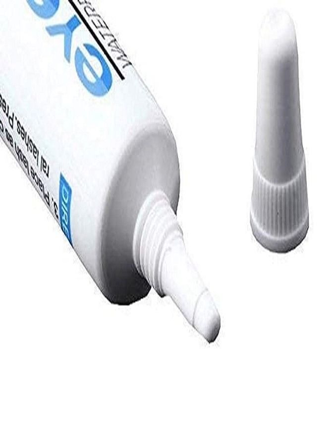 Eyelash Adhesive Glue Waterproof Dark Tone Blends with Black and Brown Lashes - Image 3