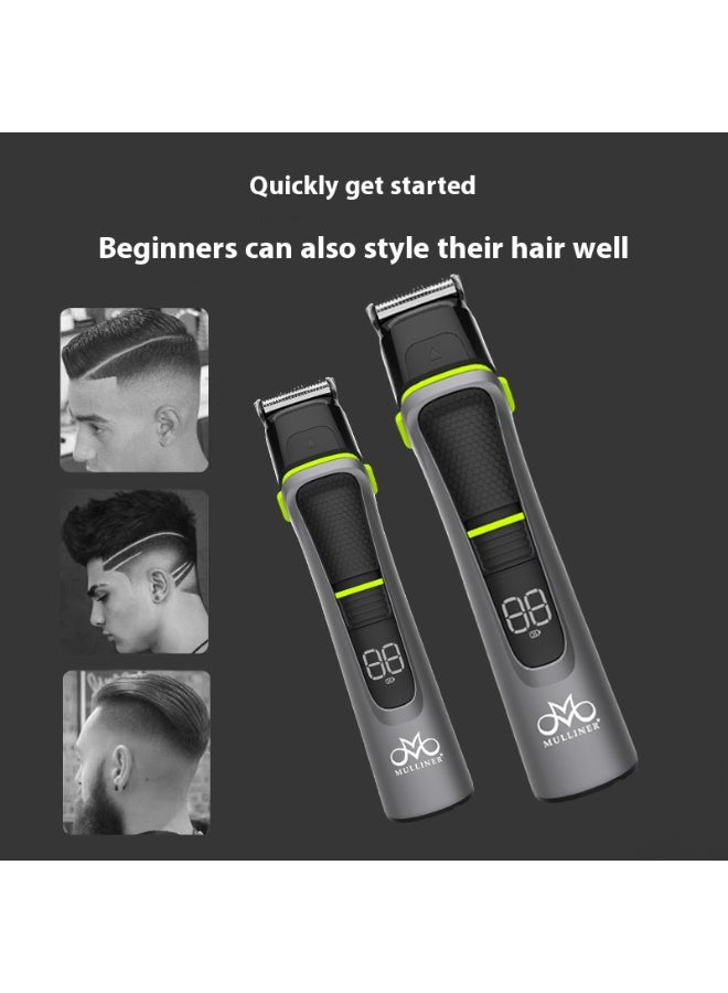 MULLINER PG1000B 5-in-1 Grooming Kit | Beard, Hair, Nose, Ear & Body Trimmer | Waterproof IPX5 - Image 4