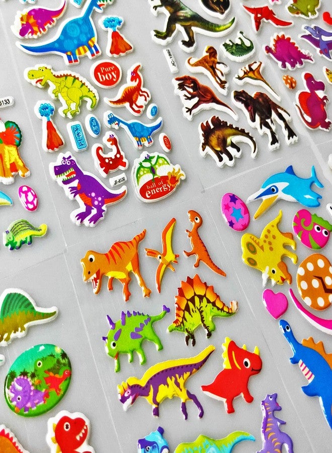 Oiuros 800+ Dinosaur Stickers for Kids, Kids Scrapbooking, 30 Different Sheets, Teacher Boy Reward Stickers Prizes, Dinosaur Themed Birthday Party Favors Supplies (30 Pack) - Image 3