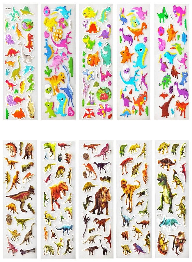 Oiuros 800+ Dinosaur Stickers for Kids, Kids Scrapbooking, 30 Different Sheets, Teacher Boy Reward Stickers Prizes, Dinosaur Themed Birthday Party Favors Supplies (30 Pack) - Image 2