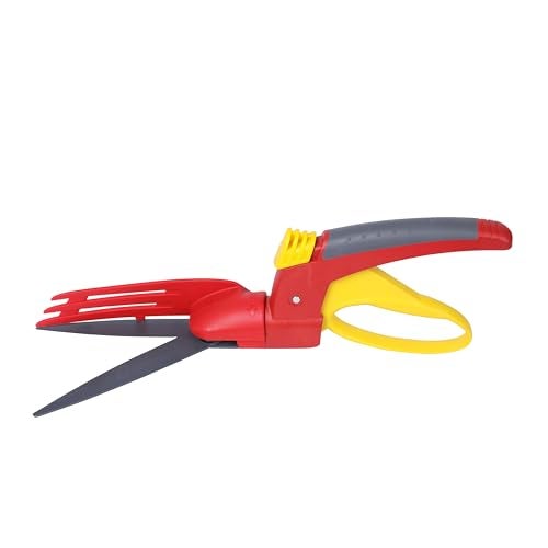 WOLF Garten Wolf-Garten 73AJA003650 Comfort® Handheld Grass Shear with One-Hand Safety Lock, 180 ° Rotating Scissor Blades, Ideal for Edging & Trimming Lawns Along Walls & Fences - RILL - Image 1