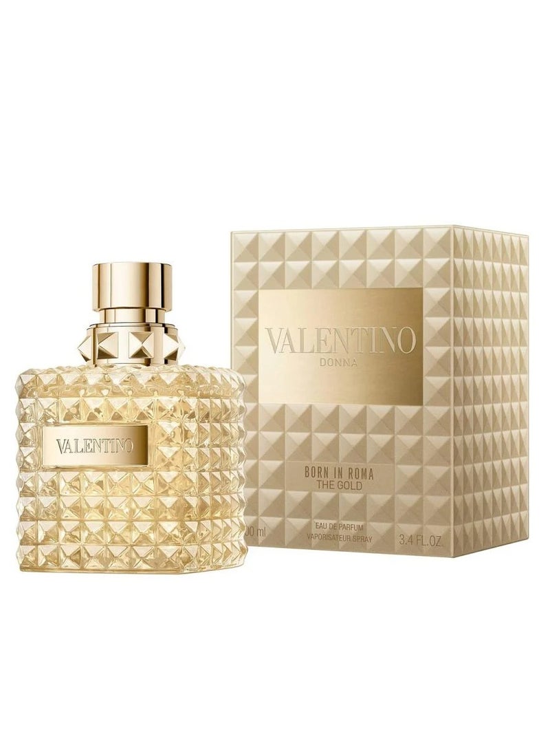 Valentia Valentino Donna Born In Roma The Gold Eau De Parfum 100ml  - Image 1