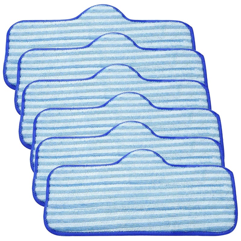 LINNIW LINNIW 6 Pack Microfiber Pads Compatible with Dupray Neat Steam Cleaner Durable Reusable and Machine Washable 