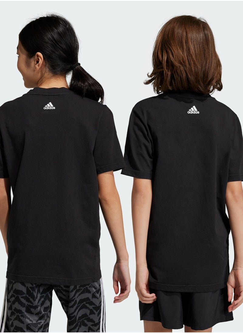 Adidas Essentials Linear Logo Cotton T-Shirt  - Image 2