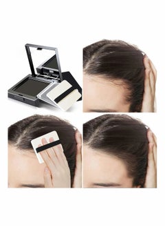 SYOSI Hair Root Concealer New Type Hairline Powder Root Touch Up Powder Instantly Cover Up Gray Hair Root Fiber 12g Black  - Image 4