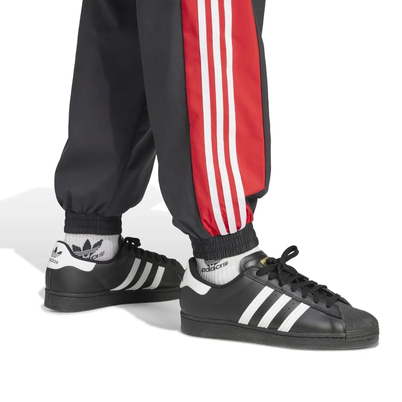 adidas بنطلون رجالي TP Red Originals للتدفئة