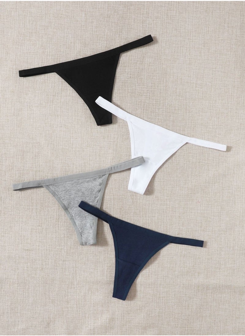 Mesery Bundle OF (4) - No Show Cotton Panties  - Image 2