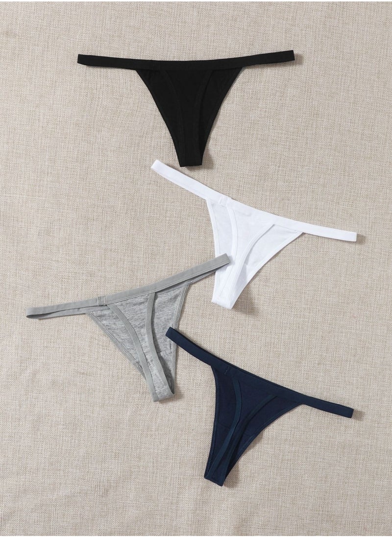 Mesery Bundle OF (4) - No Show Cotton Panties  - Image 3