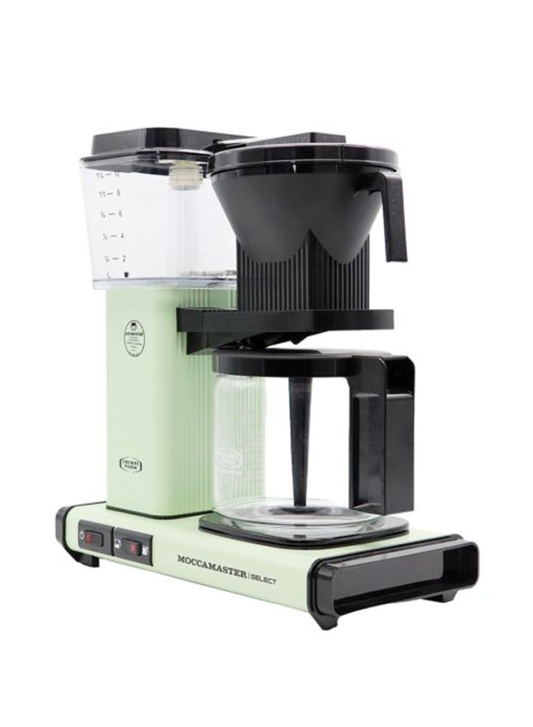 موكا ماستر KBG Coffee Brewer: ماكينة تحضير القهوة المفلترة مع دورق زجاجي – 1.25 لتر – أخضر  - Image 3