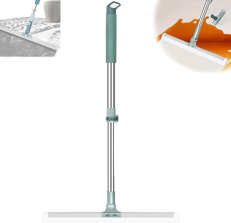 PARSPAR Heavy Duty Magic Broom Silicon Floor Wiper 180 Degree Rotating Head Squeegee Broom for Cleaning Floor Squeegee Broom for Bathroom Kitchen Tiles Window Cleaning Easy Floor Cleaning Tool