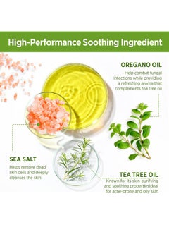 Roycederm Tea Tree Body Scrub Exfoliating: Extra Strength Pre-Body Wash for Athlete’s Foot, Jock Itch & Ringworm - Deep Cleansing Scrub with Tea Tree Oil & Dead Sea Salt for Smooth Skin - 12oz  - Image 4