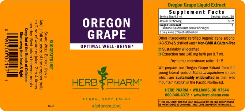 Herb Pharm Oregon Grape Root Liquid Extract - 4 Ounce - Image 5