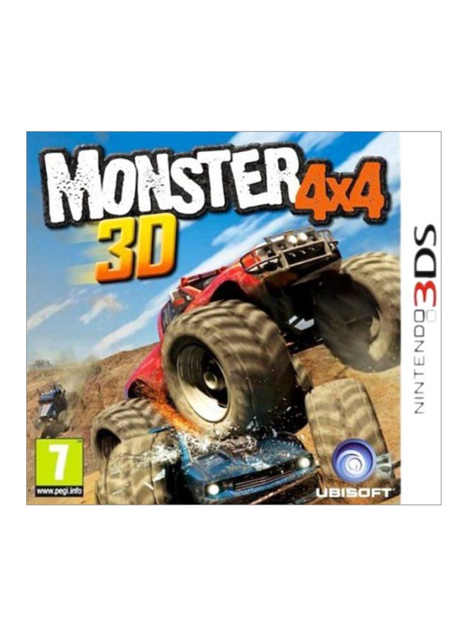 أوبيسوفت لعبة الفيديو "Monster Truck 4X4 3D" (إصدار عالمي) - سباق - nintendo_3ds - Image 1