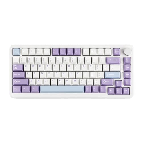 MechLands AJAZZ AK820 MAX HE Hall Effect Magnetic Gaming Keyboard, Adjustable Actuation, 8KHz Polling Rate, Wired Rapid Fast Keyboard, Creamy Gasket, RGB Backlight, NKRO for Win/Mac (White) - Image 1