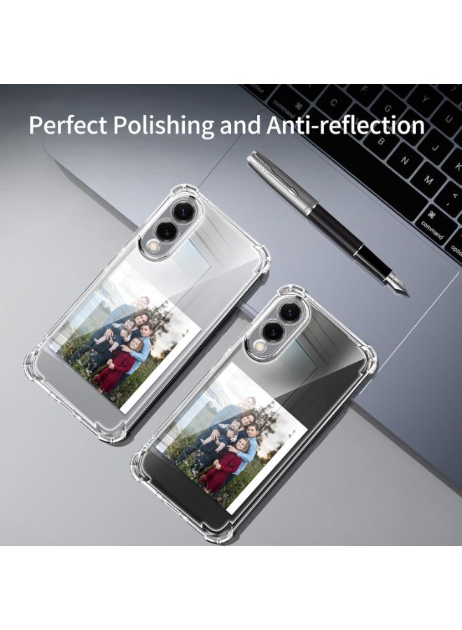 جراب حماية خلفي من جل السيليكون الشفاف الناعم لهاتف Samsung Galaxy S25 Edge 5G، جراب حماية خلفي من جل السيليكون الشفاف الناعم الممتص للصدمات، زوايا معززة لهاتف S25 Edge 5G - Image 4