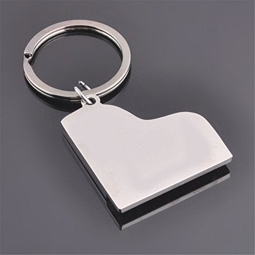 Hyning Reizteko Music Piano Creative Metal Keychain Keyring Keyfob Key Gift - Image 2