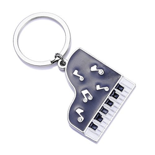 Hyning Reizteko Music Piano Creative Metal Keychain Keyring Keyfob Key Gift - Image 3