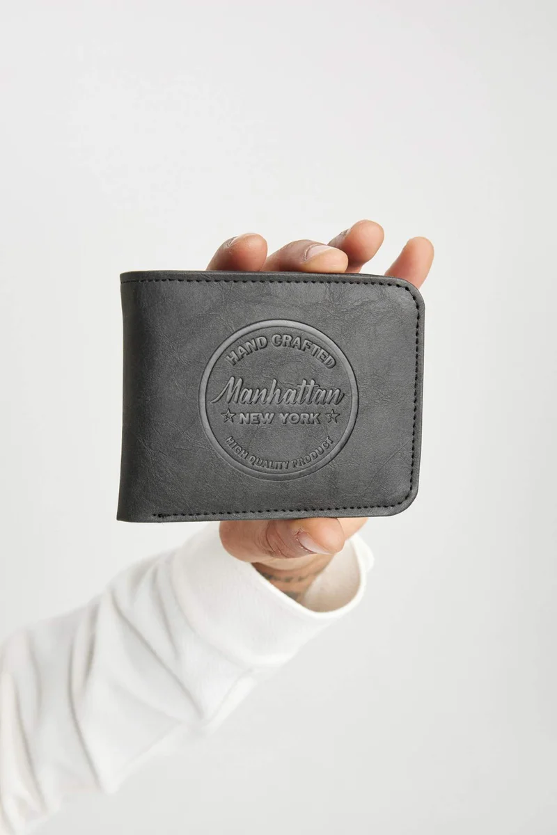 Defacto  Man Faux Leather Wallets for Men | Best Price UAE