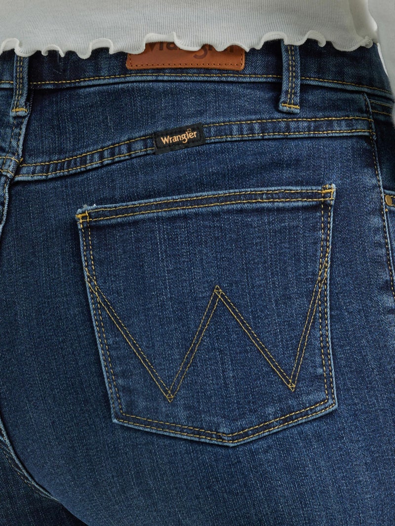 Wrangler High Rise Bold Boot Jean  Stockton  2W x 34L - Image 2